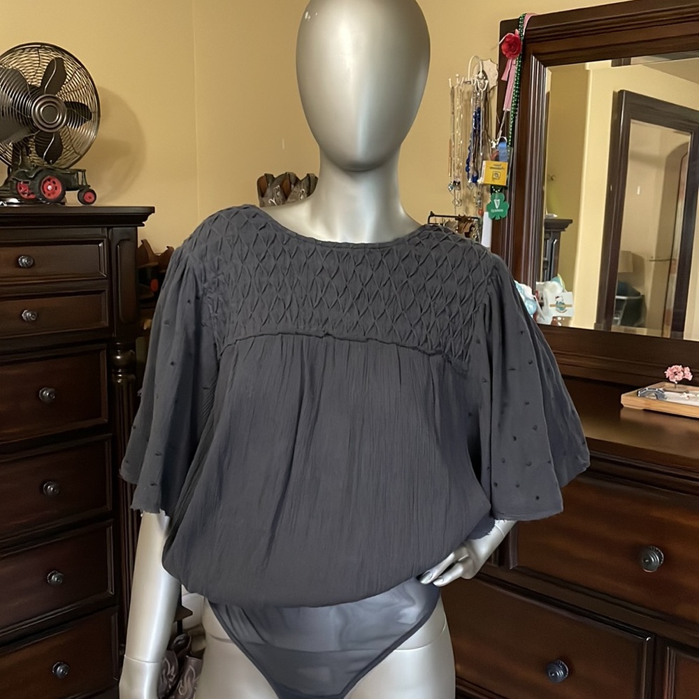 NWOT🌸FREE PEOPLE Perfect Catch Bodysuit - Picture 5 of 14